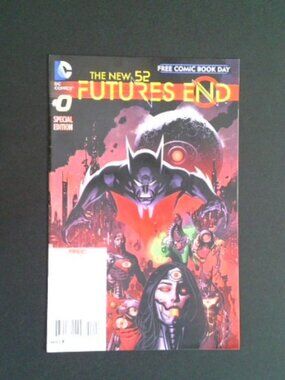 The New 52: FUTURES End #0 Special Edition DC Comics - with Bag and Board